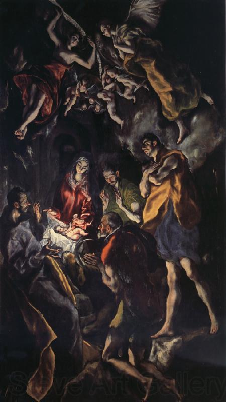 El Greco Adoration of the Shepherds France oil painting art